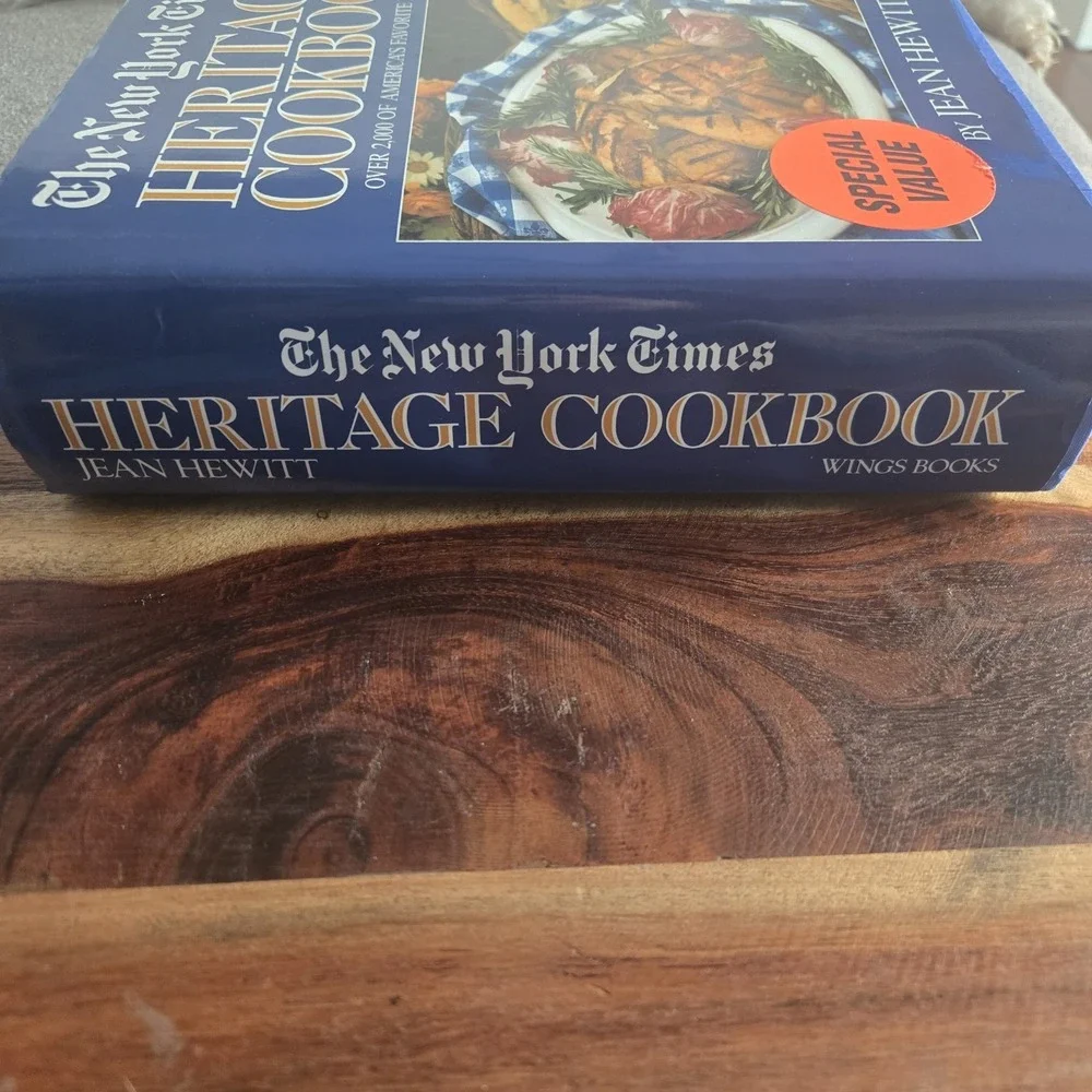 New York Times Heritage‎ Cookbook by Jean Hewitt 1972 Hardcover